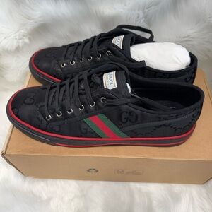 Gucci Black and Red 1977 Off The Grid Sneakers -Men’s size 12
